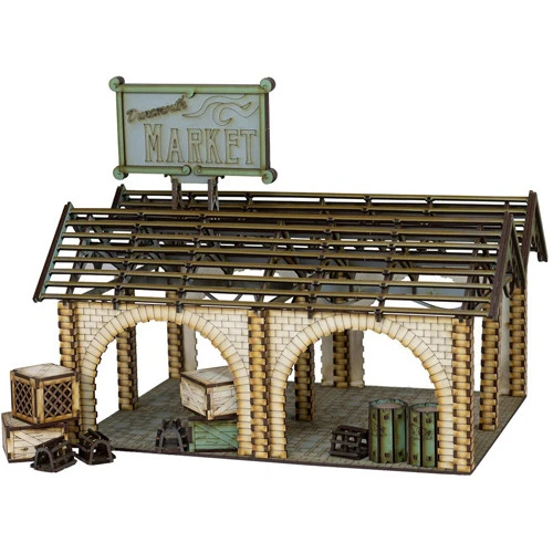 Warcradle Scenics: Dunsmouth - Fish Market 3 Warcradle Scenics: Dunsmouth - Fish Market