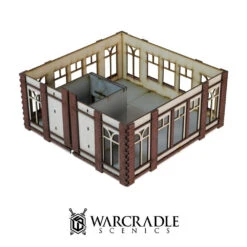 Warcradle Scenics: Super City - Tower Block Extension -Gamegenic Store wsa870004 2