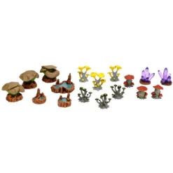 Warlock Tiles: Caverns - Mushrooms & Pools