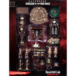 D&D Icons Of The Realms Miniatures: Waterdeep Dungeon Of The Mad Mage - Halaster's Lab Premium Set