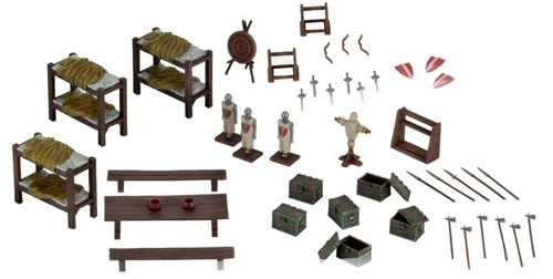 WizKids 4D Settings: Castle Barracks 3 WizKids 4D Settings: Castle Barracks