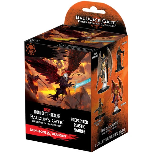D&D Icons Of The Realms Miniatures: Baldur's Gate Descent Into Avernus - Booster Pack 3 D&D Icons Of The Realms Miniatures: Baldur's Gate Descent Into Avernus - Booster Pack
