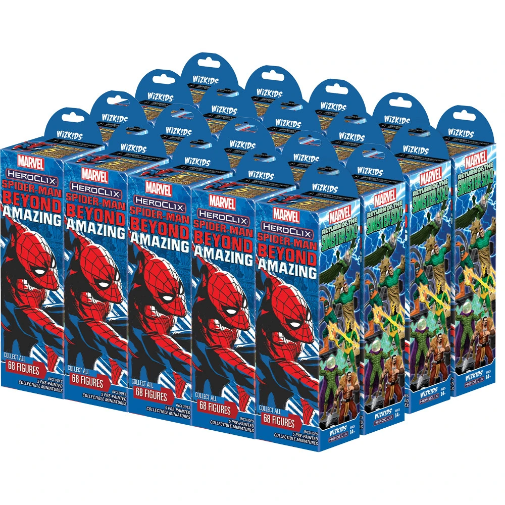 Marvel HeroClix: Spider-Man Beyond Amazing - Booster Case (Labor Day Sale) 3 Marvel HeroClix: Spider-Man Beyond Amazing - Booster Case (Labor Day Sale)