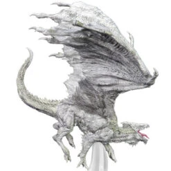 D&D Premium Painted Figure: Adult White Dragon 10 D&D Premium Painted Figure: Adult White Dragon -Gamegenic Store wzk96020 3 1