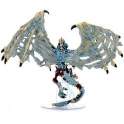 D&D Icons Of The Realms Miniatures: Boneyard - Adult Blue Dracolich Premium Figure -Gamegenic Store wzk96038 4