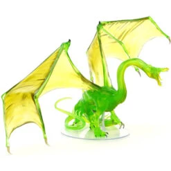 D&D Icons Of The Realms Premium Figure: Adult Emerald Dragon -Gamegenic Store wzk96064 4