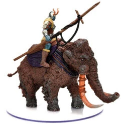 D&D Icons Of The Realms Miniatures: Snowbound - Frost Giant & Mammoth Premium Set -Gamegenic Store wzk96077 2